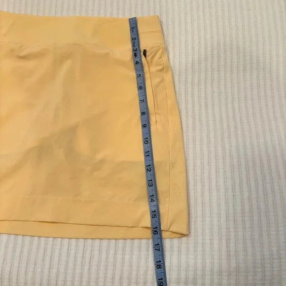 Athleta Womens Athletic Skort Built in Shorts Orange Pastel Color Size 2 - Picture 5 of 8